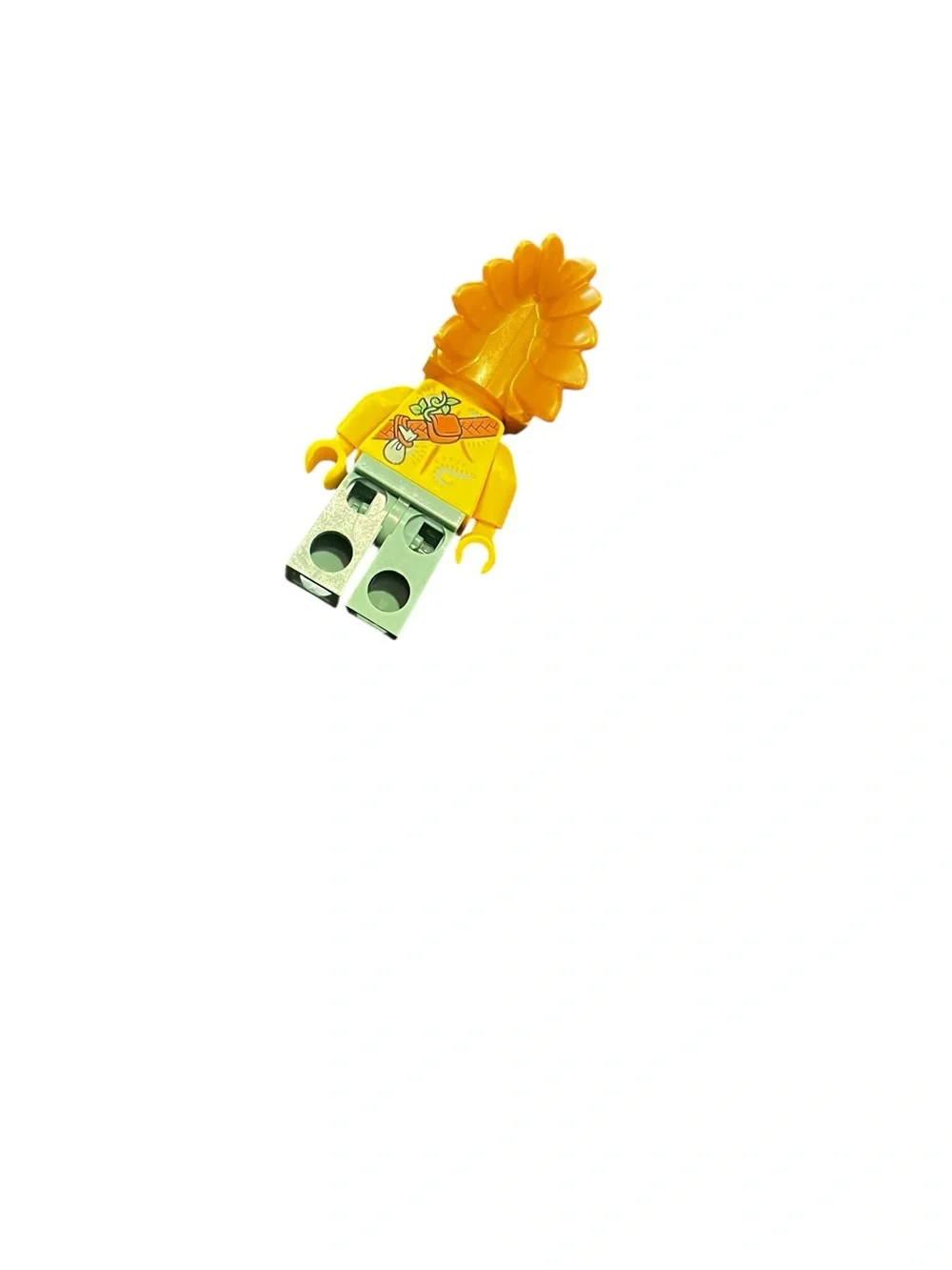 Lego mini figures ancient Aztec warrior Indian cheetah